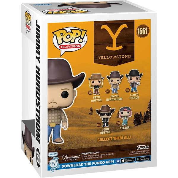 Funko Pop Yellowstone - Jimmy Hurdstrom - Vinyl Figure - #1561