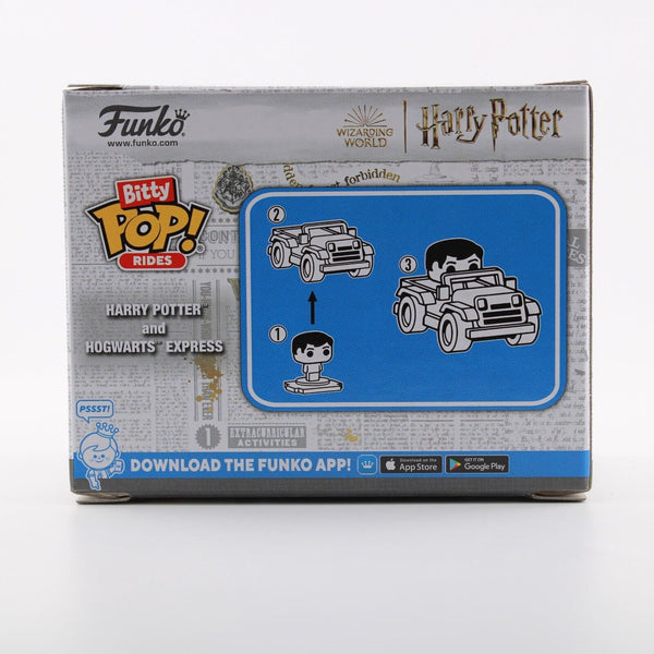 Funko Pop Harry Potter - Harry Potter with Hogwarts Express - Figure - Bitty Pop