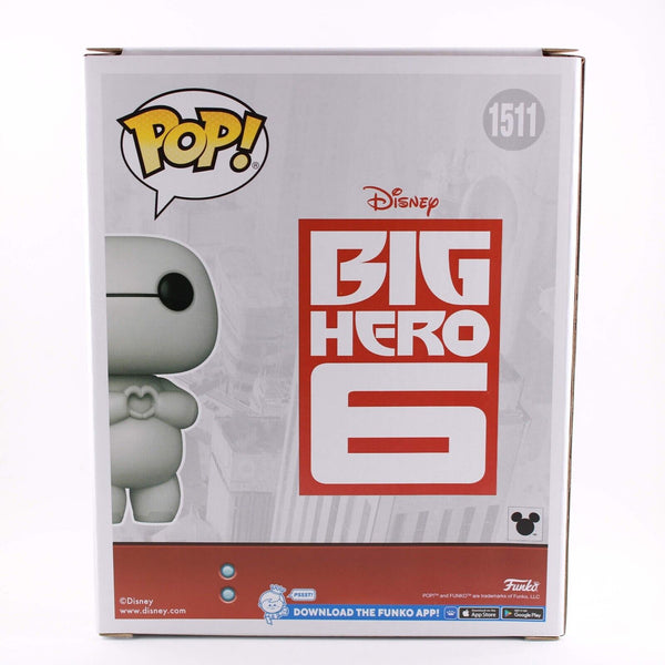 Funko Pop Disney - Baymax with Heart Hands - Super 6 Inch Vinyl Figure - #1511