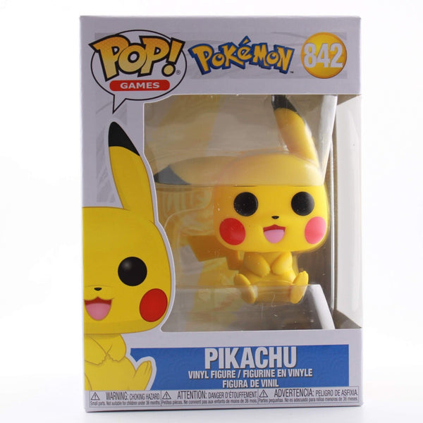 Funko POP Games Pokemon Sitting Pikachu - Vinyl Figure #842