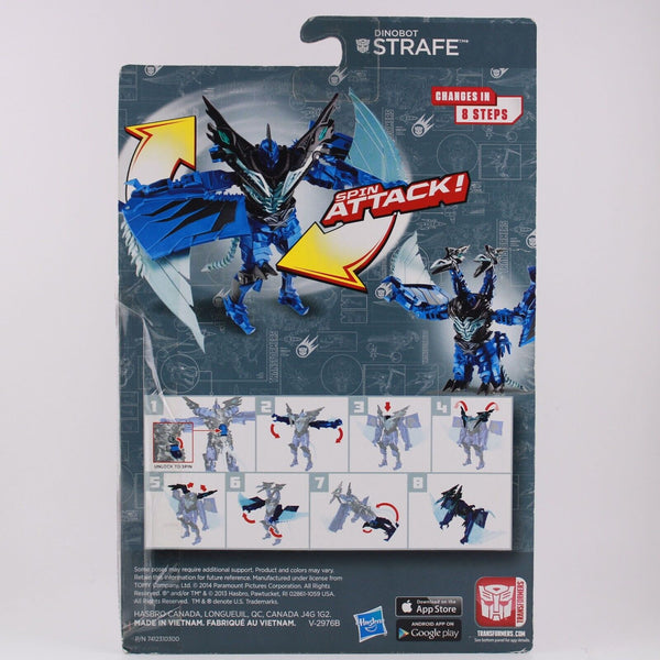 Transformers Age of Extinction - Dinobot Strafe - Deluxe - Spin Attack - Figure