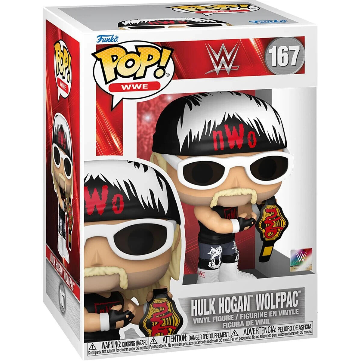 Funko Pop WWE - Wolfpac Hulk Hogan - Vinyl Figure - #167