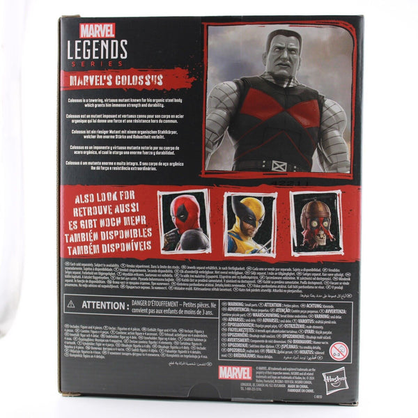 Marvel Legends Deadpool - Colossus - Legacy Collection Deluxe - 6” Action Figure