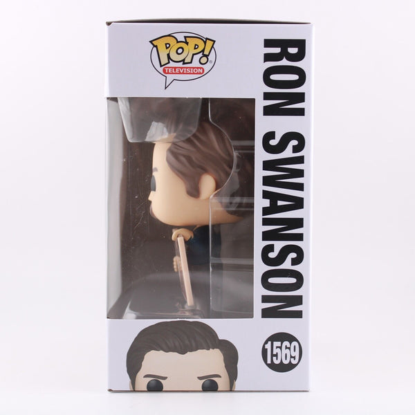 Funko Pop Parks and Recreation Ron Swanson with Pyramid of Greatness #1569