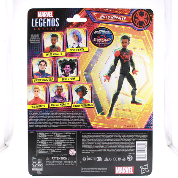 Marvel Legends Spider-Man Across The Spider-Verse - Miles Morales - 6 Inch