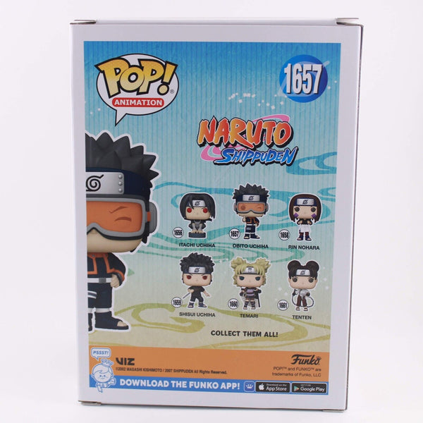 Funko Pop Naruto Shippuden Obito Uchiha ( Kid ) - Anime Vinyl Figure #1657