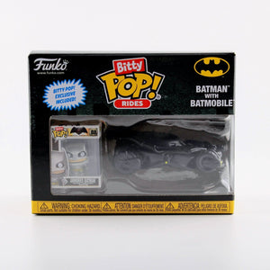 Funko Pop DC Universe - Batman with Batmobile - Vinyl Figure - Bitty Pop