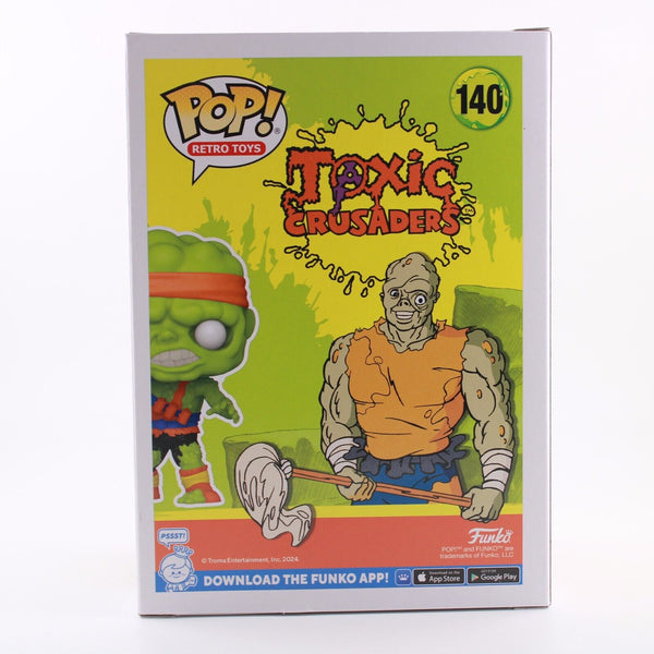 Funko Pop Retro Toys Toxic Crusaders - Toxie Vinyl Figure # 140