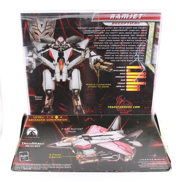 Transformers Revenge of The Fallen - Ramjet - Voyager Class - LE Collector Card