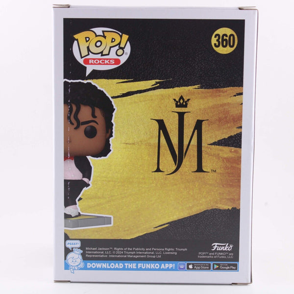 Funko Pop Music ROCKS Michael Jackson Billie Jean Outfit - Vinyl Figure # 360