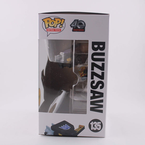 Funko POP Transformers- Generation 1 G1 CHASE Buzzsaw 40th Anniversary #135