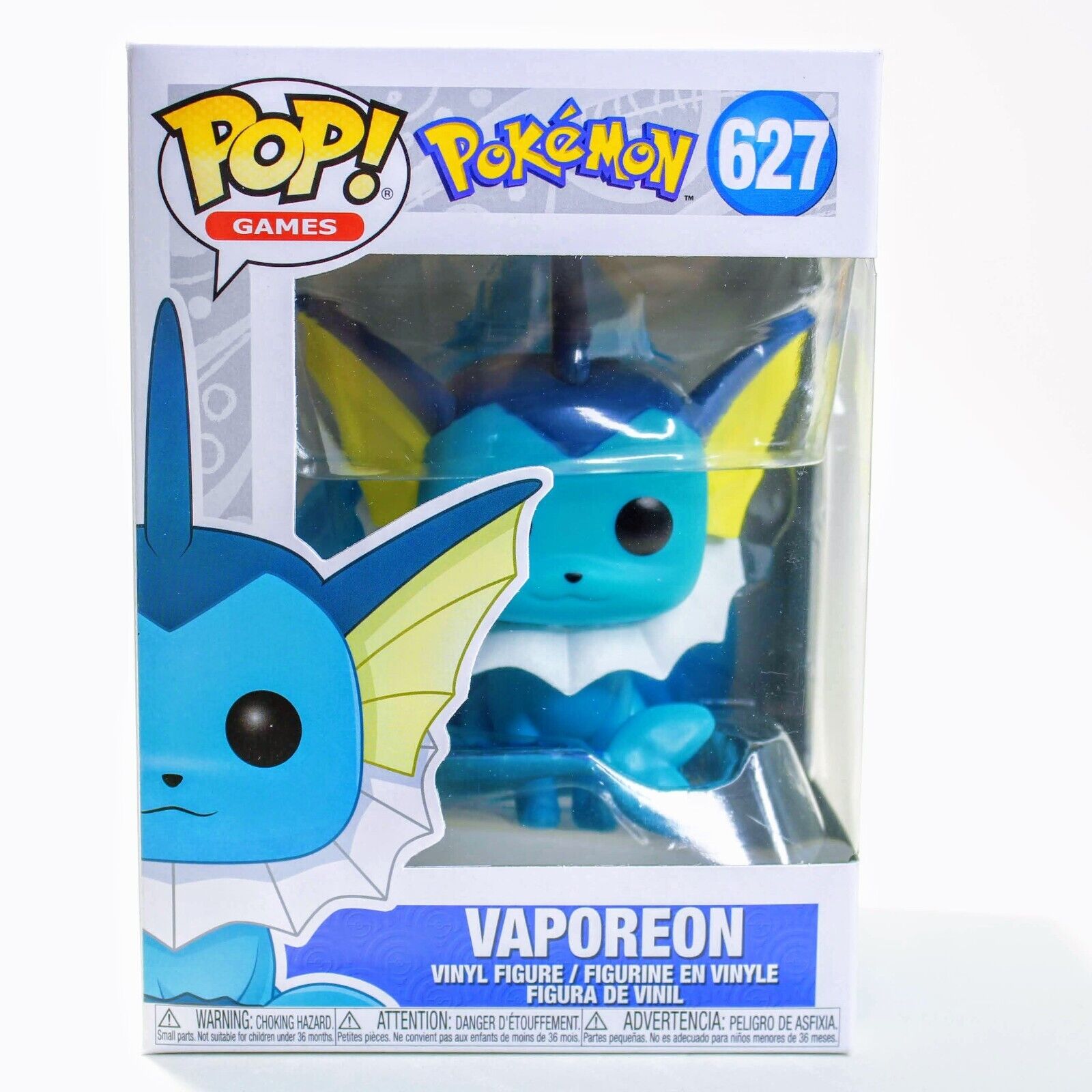 Funko Pop Pokemon - Vaporeon - Vinyl Figure - #627