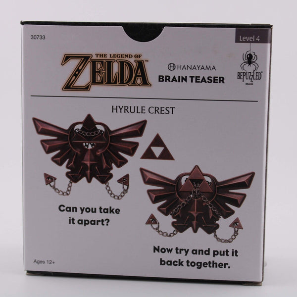 The Legend Of Zelda Hyrule Chest Level 4 Brain Teaser Puzzle BePuzzled Hanayama