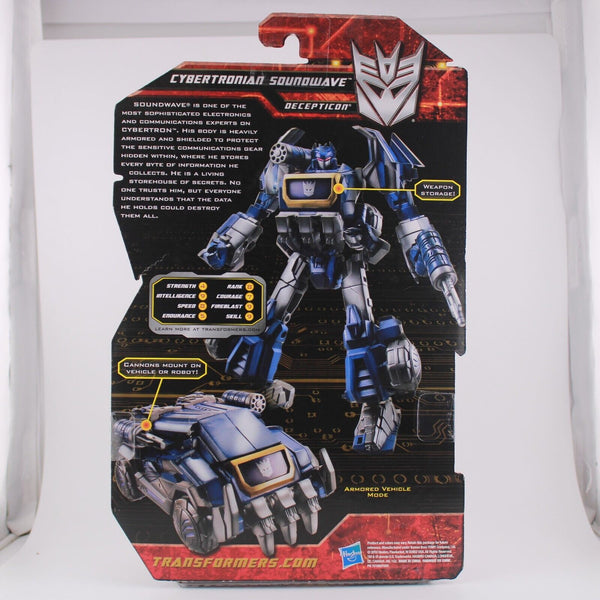 Transformers Generations - Cybertronian Soundwave - Deluxe Class - Figure