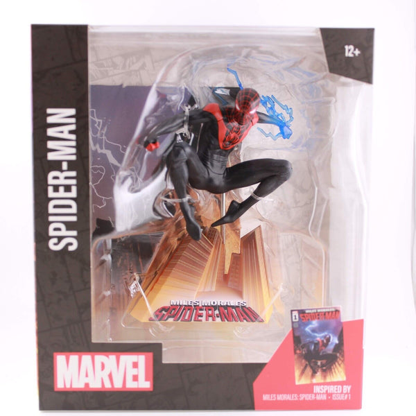 McFarlane Toys Marvel - Miles Morales Spider-Man - Statue + Scene