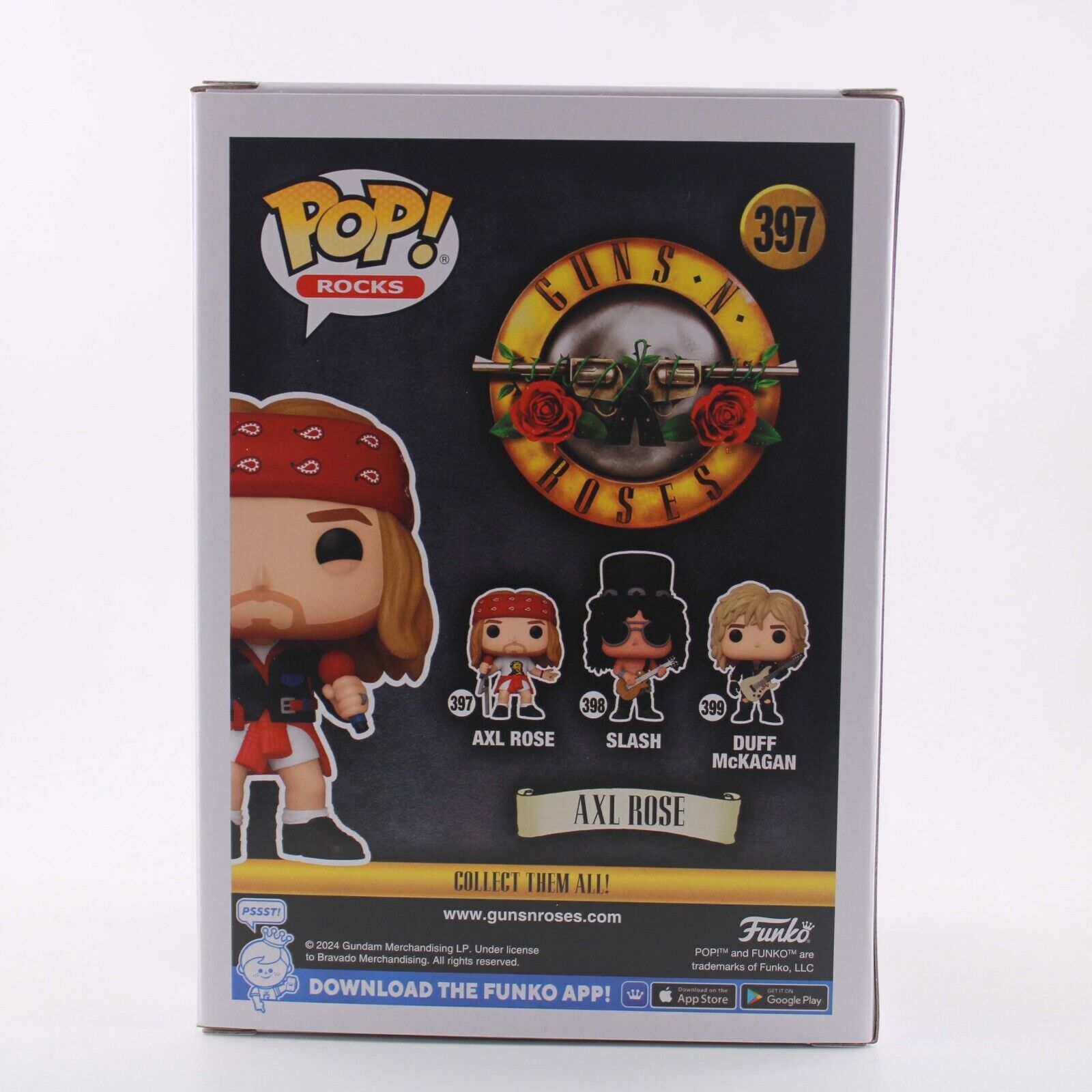 Funko Pop Guns N' Roses - Axl Rose (Chase) - Vinyl Figure - #397