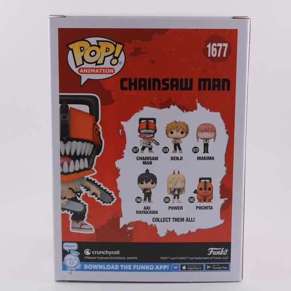 Funko Pop Anime Chainsaw Man - Chainsaw Man CHASE Bloody Vinyl Figure #1677