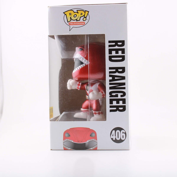 Funko Pop Power Rangers - Red Ranger (Metallic) - Hot Topic Exclusive - #406