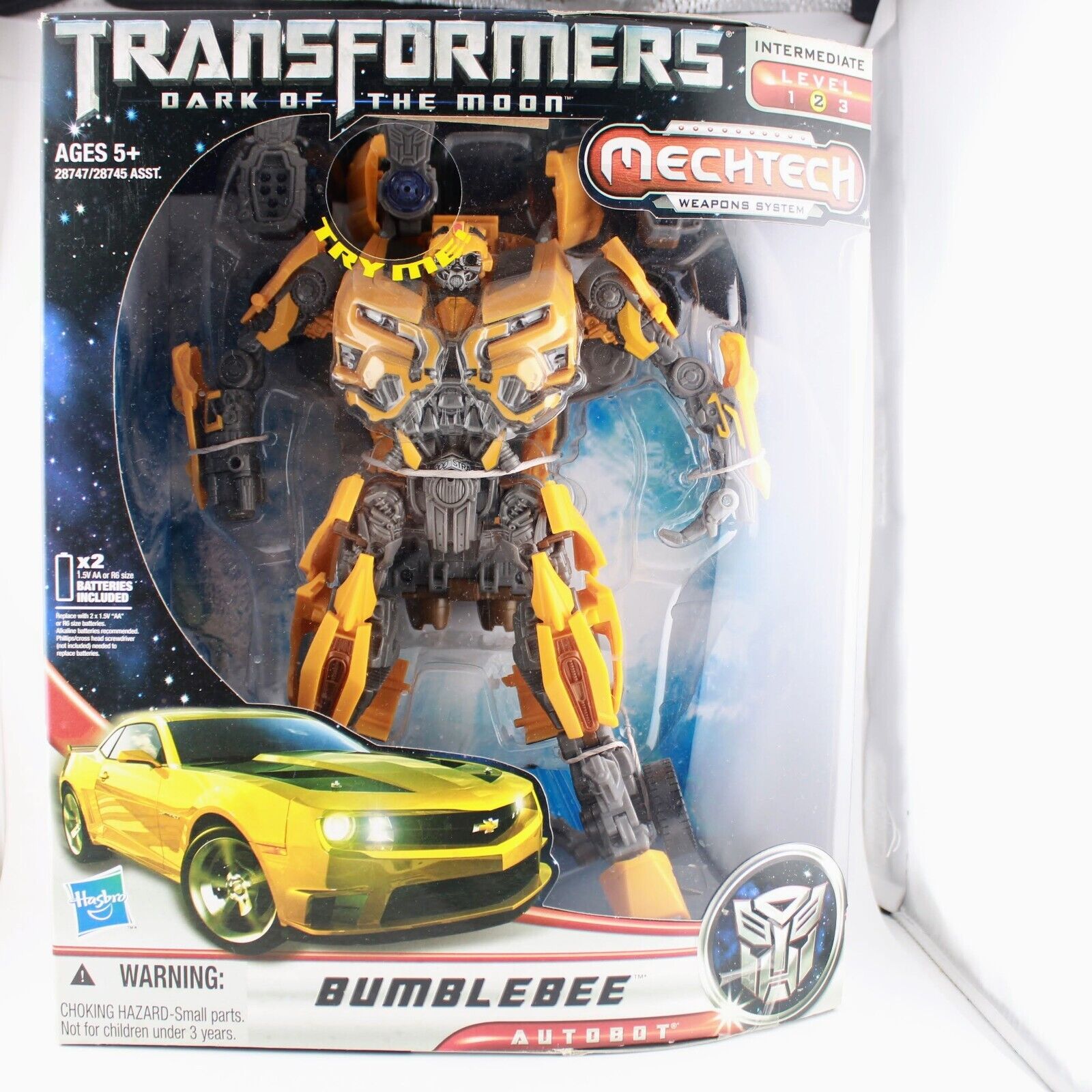 Transformers Dark of The Moon Bumblebee - Leader Class Mechtech 