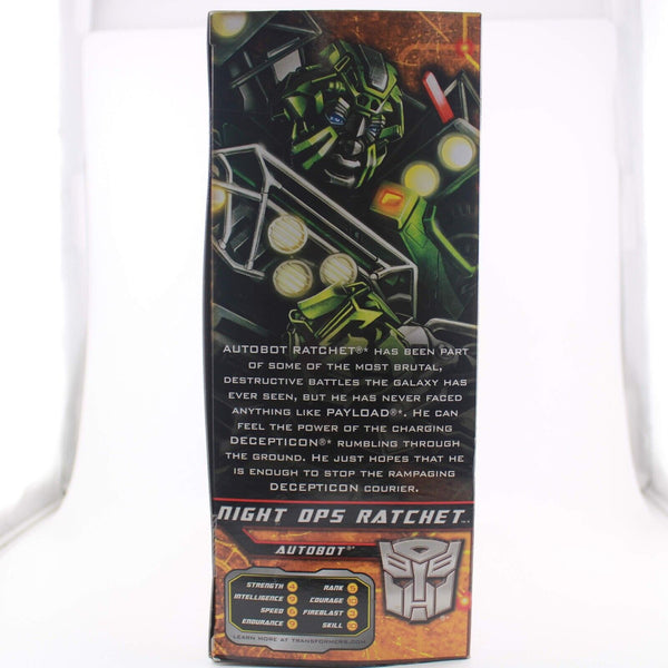 Transformers Hunt for the Decepticons - Night Ops Ratchet - Voyager - Figure