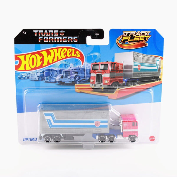 Mattel Transformers Hot Wheels - Optimus Prime Truck - Die-Cast Metal