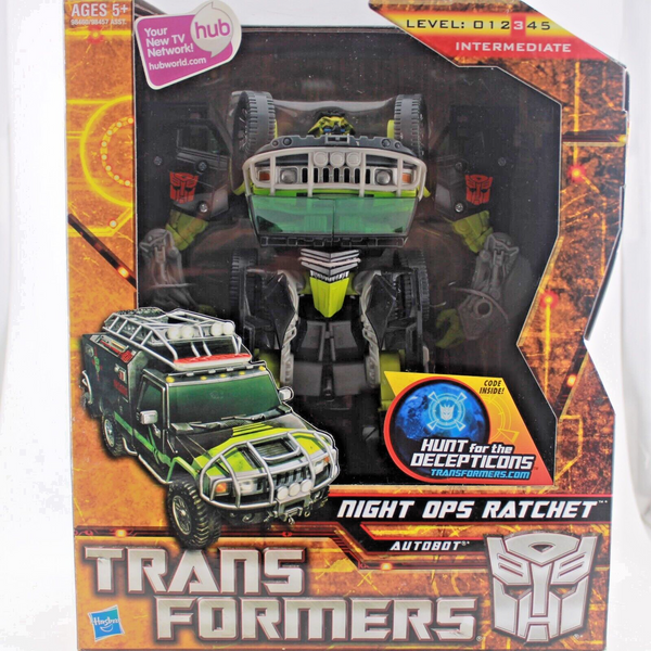 Transformers Hunt for the Decepticons - Night Ops Ratchet - Voyager - Figure