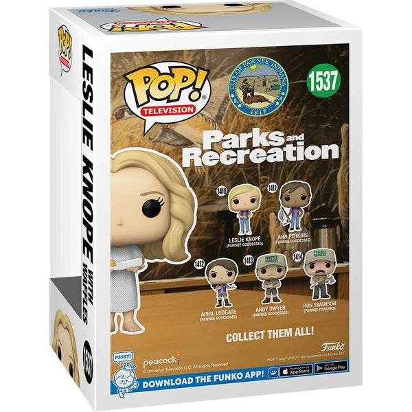 Funko Pop Parks and Recreation - Leslie Knope with Waffles - Figure - #1537