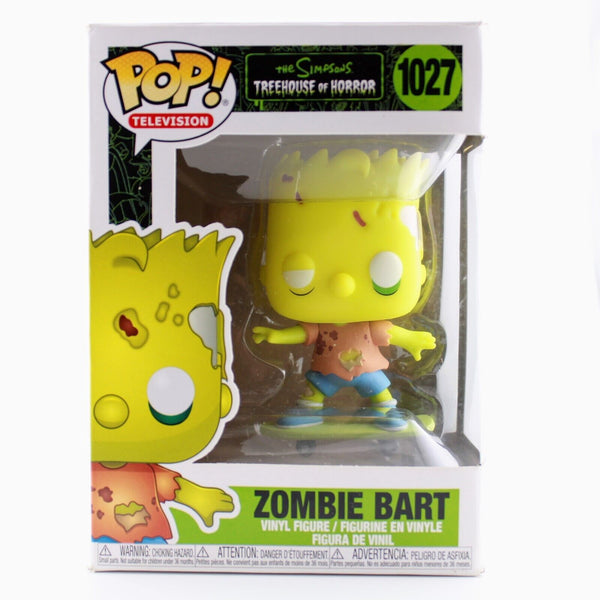 Funko Pop Television The Simpsons - Zombie Bart Simpson Vinyl Figure #1027