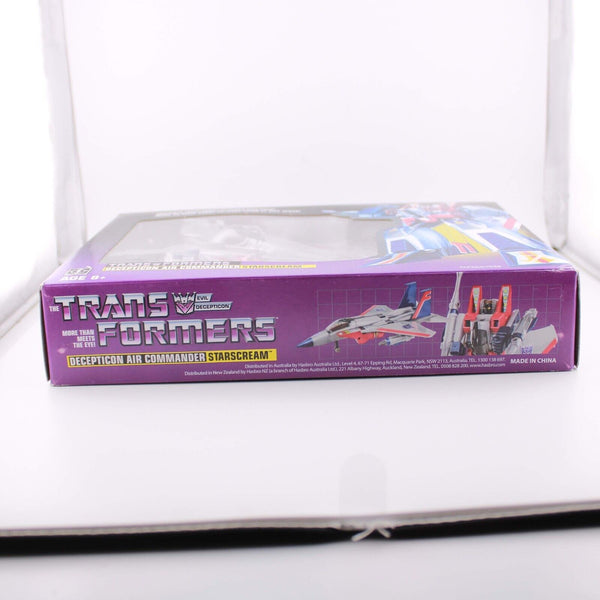 Transformers Starscream G1 Retro - Walmart Reissue Decepticon Figure