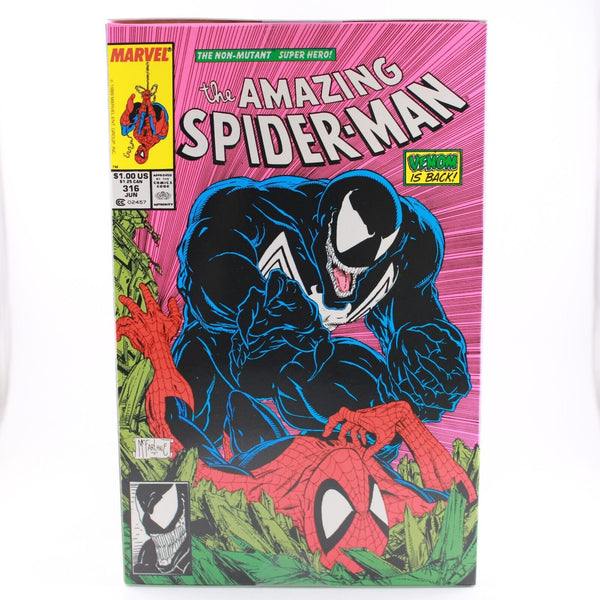 McFarlane Toys Marvel - Venom (Spider-Man Issue #316) - Statue + Scene