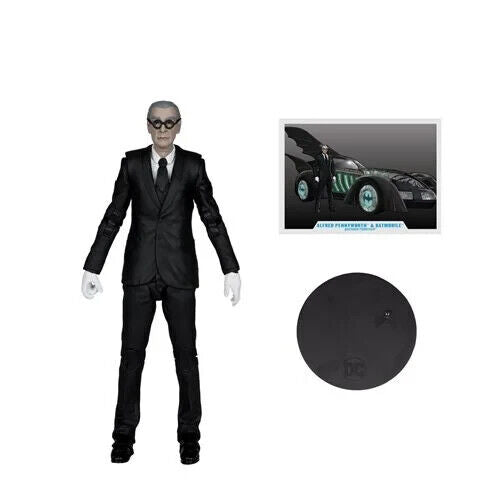 McFarlane DC Multiverse Batman Forever Batmobile & Alfred Figure