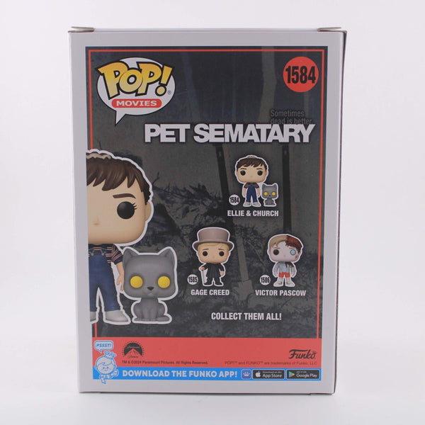 Funko Pop Pet Sematary - Ellie & Church - Vinyl Figure - #1584