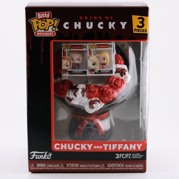 Funko Bitty Pop Valentines - Chucky and Tiffany - Mini-Figure Bouquet