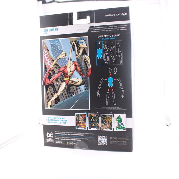 Mcfarlane Toys Superman Blue JLA DC Multiverse BAF Plastic Man 7" Action Figure