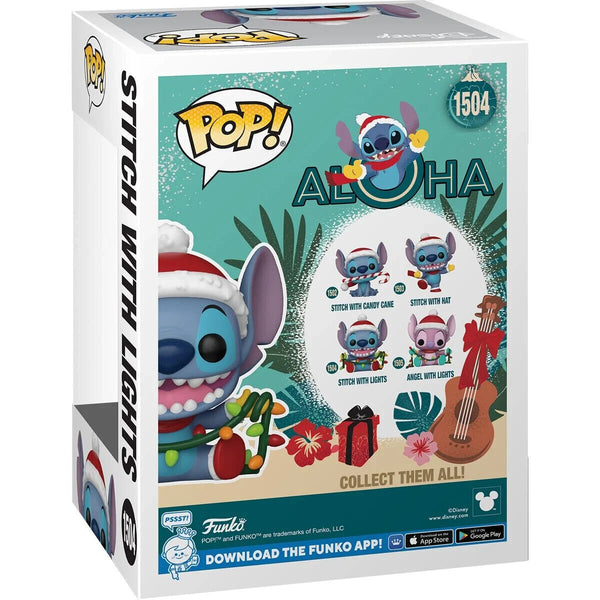 Funko Pop Disney Lilo and Stitch - Stitch with Lights - Vinyl Figure - #1504