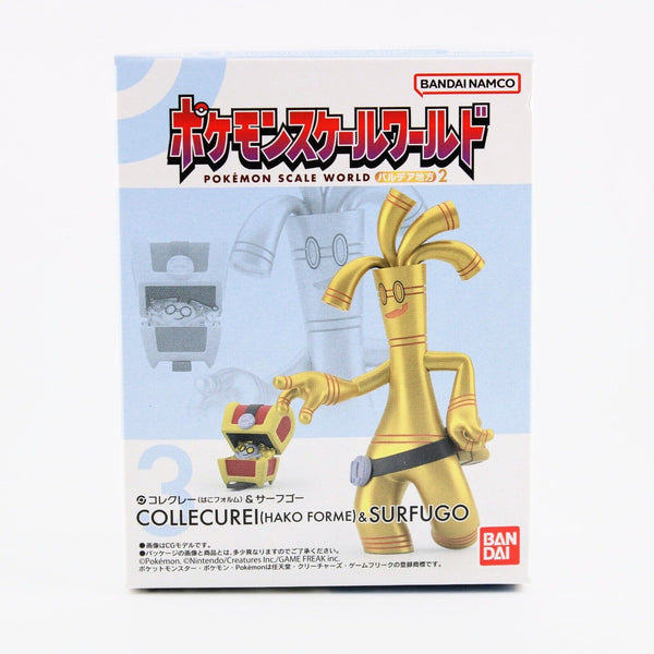 Pokemon Scale World Gimmighoul ( Chest )& Gholdengo Paldea Region Bandai - Set 2