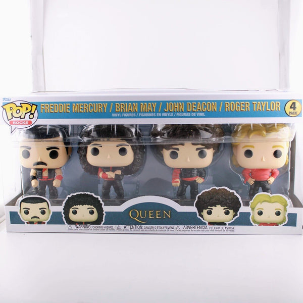 Funko Pop Queen - Radio Gaga - Vinyl Figure Set - 4-Pack