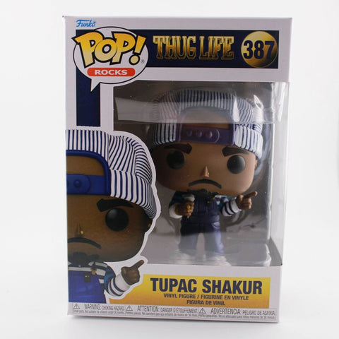 Funko Pop Music Rocks Thug Life - Tupac Shakur Vinyl Figure # 387