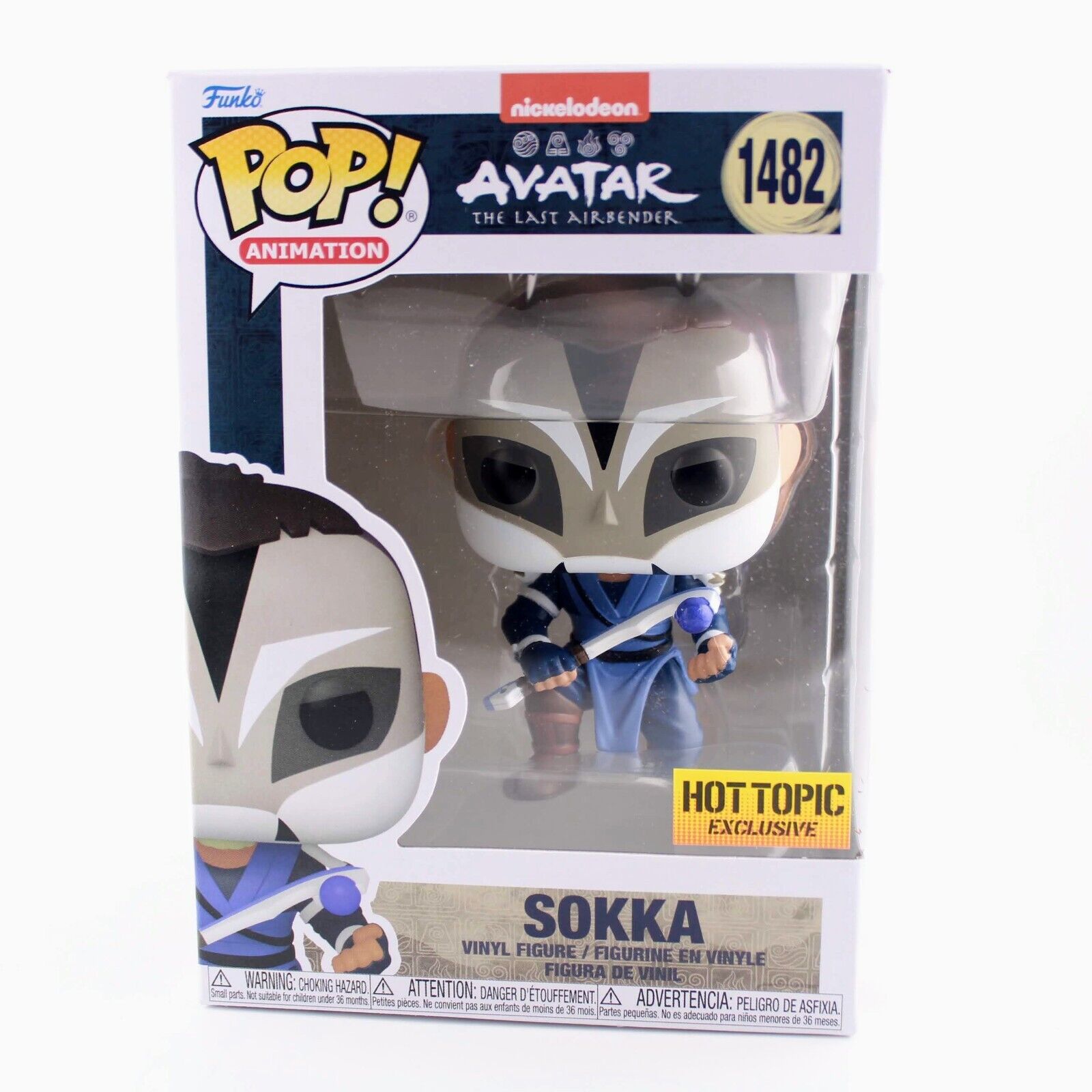 Funko Pop Avatar the Last Airbender Sokka - Hot Topic Exclusive #1482