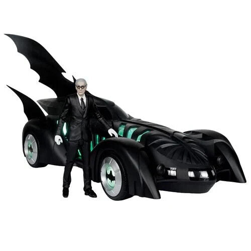 McFarlane DC Multiverse Batman Forever Batmobile & Alfred Figure