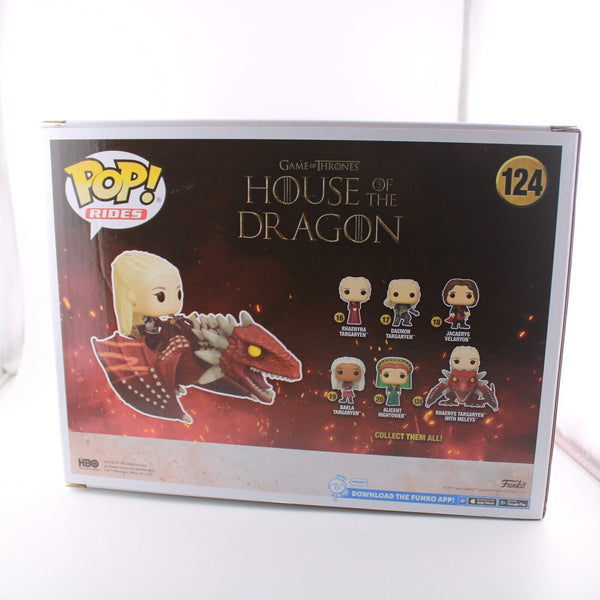 Funko Pop Rides House of the Dragon - Rhaenys Targaryen + Meleys Deluxe Figure