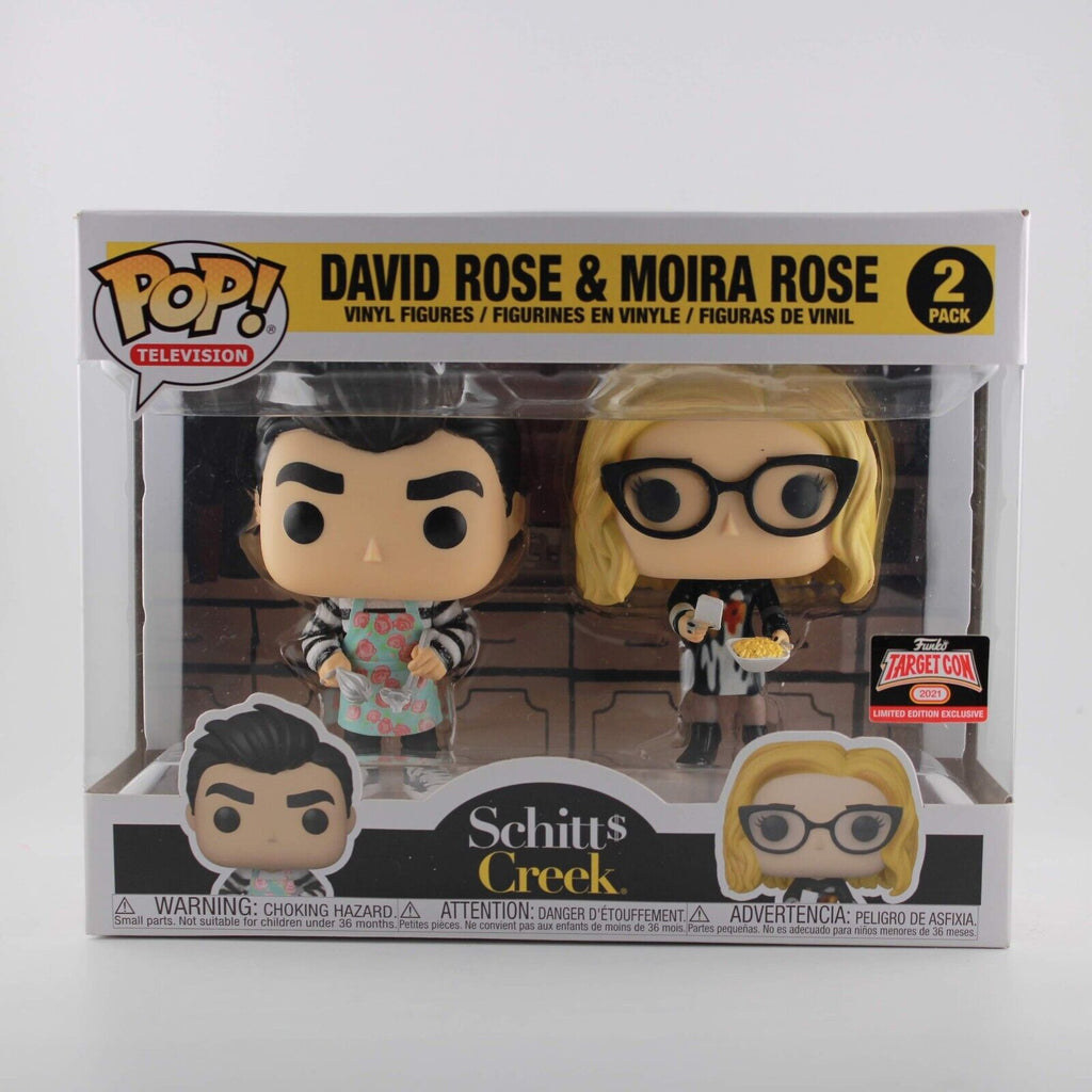 Funko Pop Schitts Creek - David Rose & Moira Rose - Target Exclusive - Blueberry Cat Funko Pop Schitts Creek - David Rose & Moira Rose - Target Exclusive - Blueberry Cat