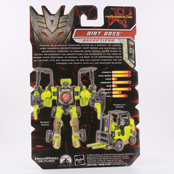 Transformers Revenge of The Fallen - Dirt Boss - Scout Class - Figure