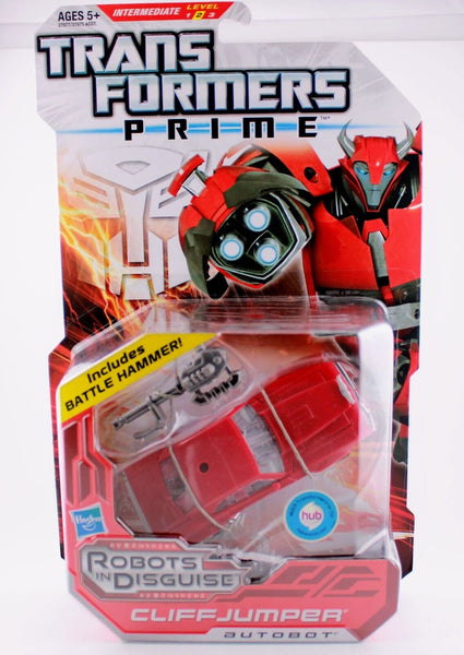 Transformers Prime Robots in Disguise - Cliffjumper - Deluxe - Battle Hammer