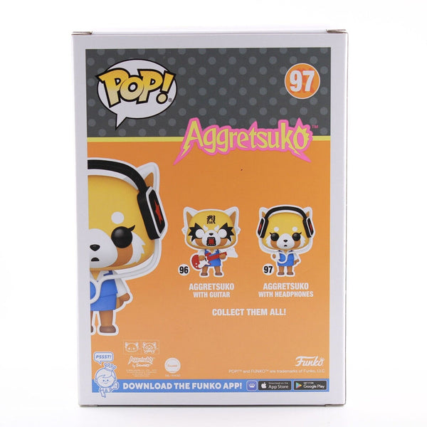 Funko Pop Aggretsuko - Aggretsuko with Headphones - Vinyl Figure - #97