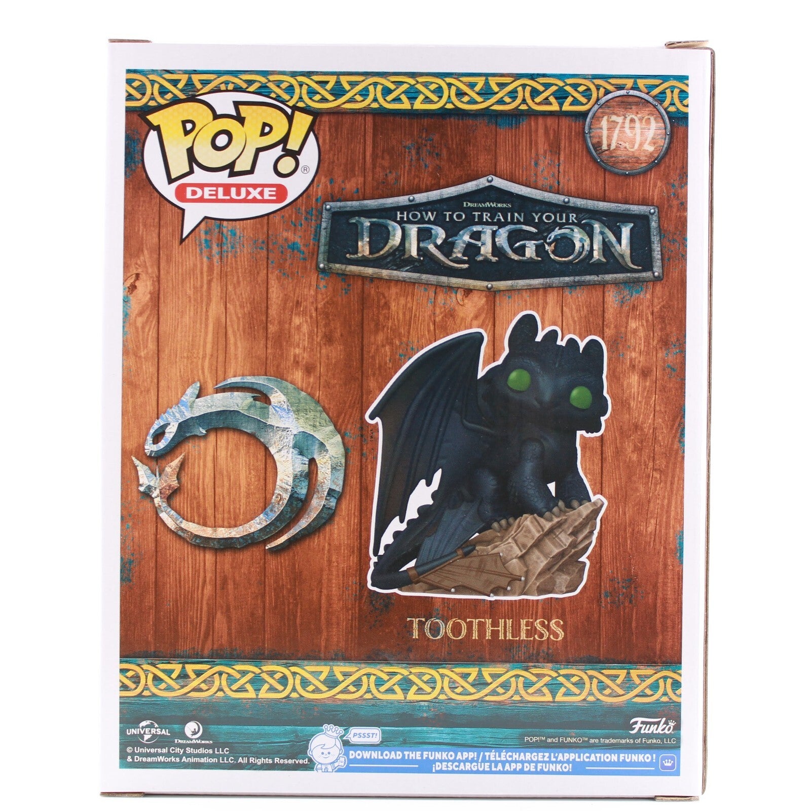 Funko Pop Deluxe: How to Train Your Dragon - Toothless - Vinyl