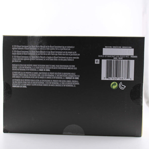 McFarlane Toys World of Warcraft Pandaren Monk and Rogue Red - Platinum Edition