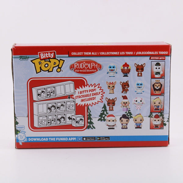Funko Pop Rudolph Red Nosed Reindeer - Santa / Mrs Claus / Hermey Bitty 4 Pack