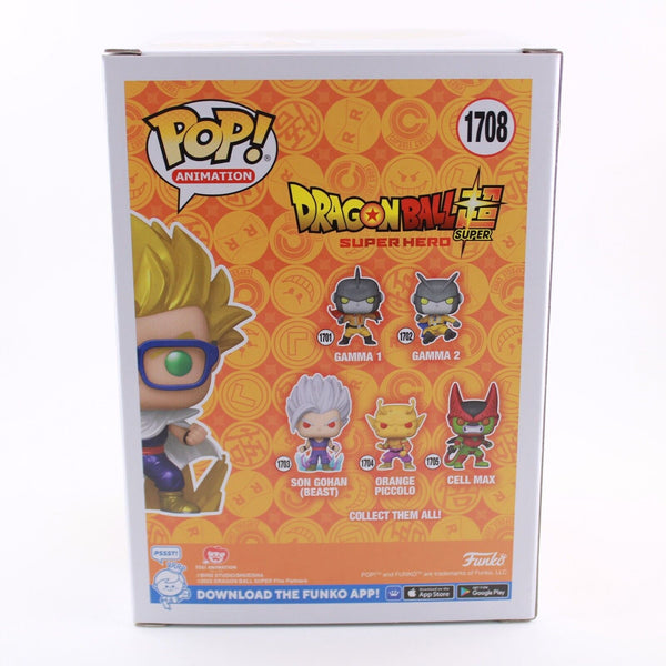 Funko Pop Dragon Ball Z Super Saiyan Gohan in Cape CHASE Chalice Exclusive #1708