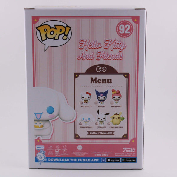 Funko Pop Hello Kitty and Friends - Cinnamoroll with Dessert Figure #92